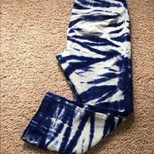 Tie dye Nike Capri leggings